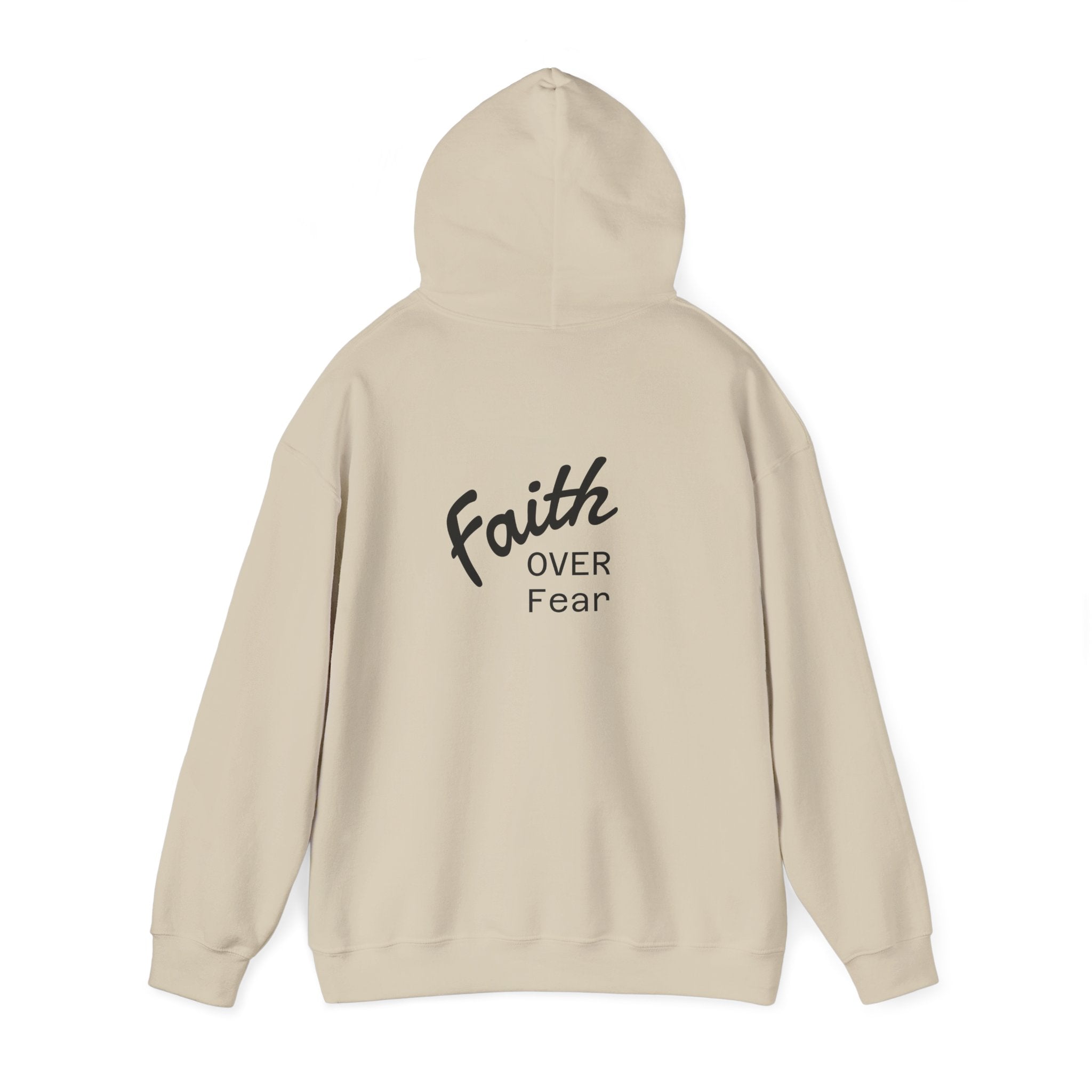 Born Again Hoodie – "Faith Over Fear"