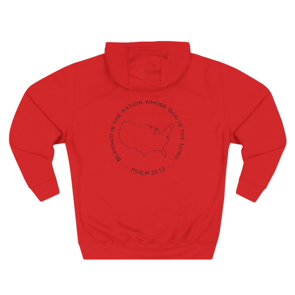Psalm 33:12 Hoodie