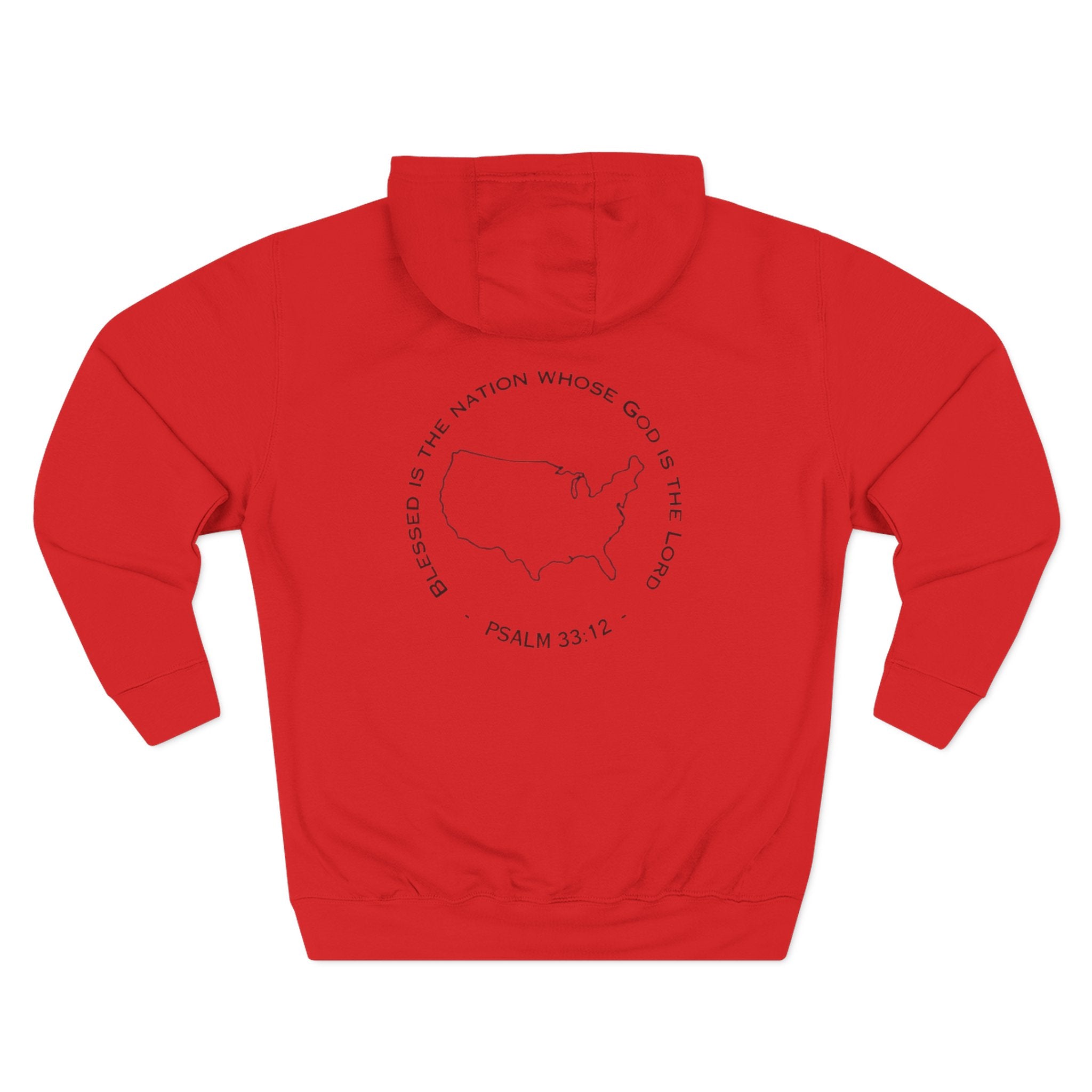 Psalm 33:12 Hoodie