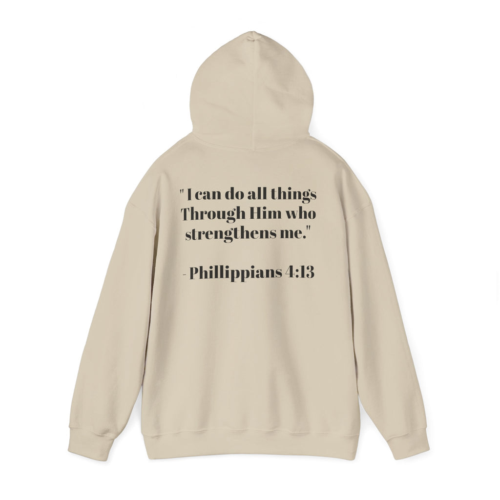 Born Again Hoodie –Philippians 4:13
