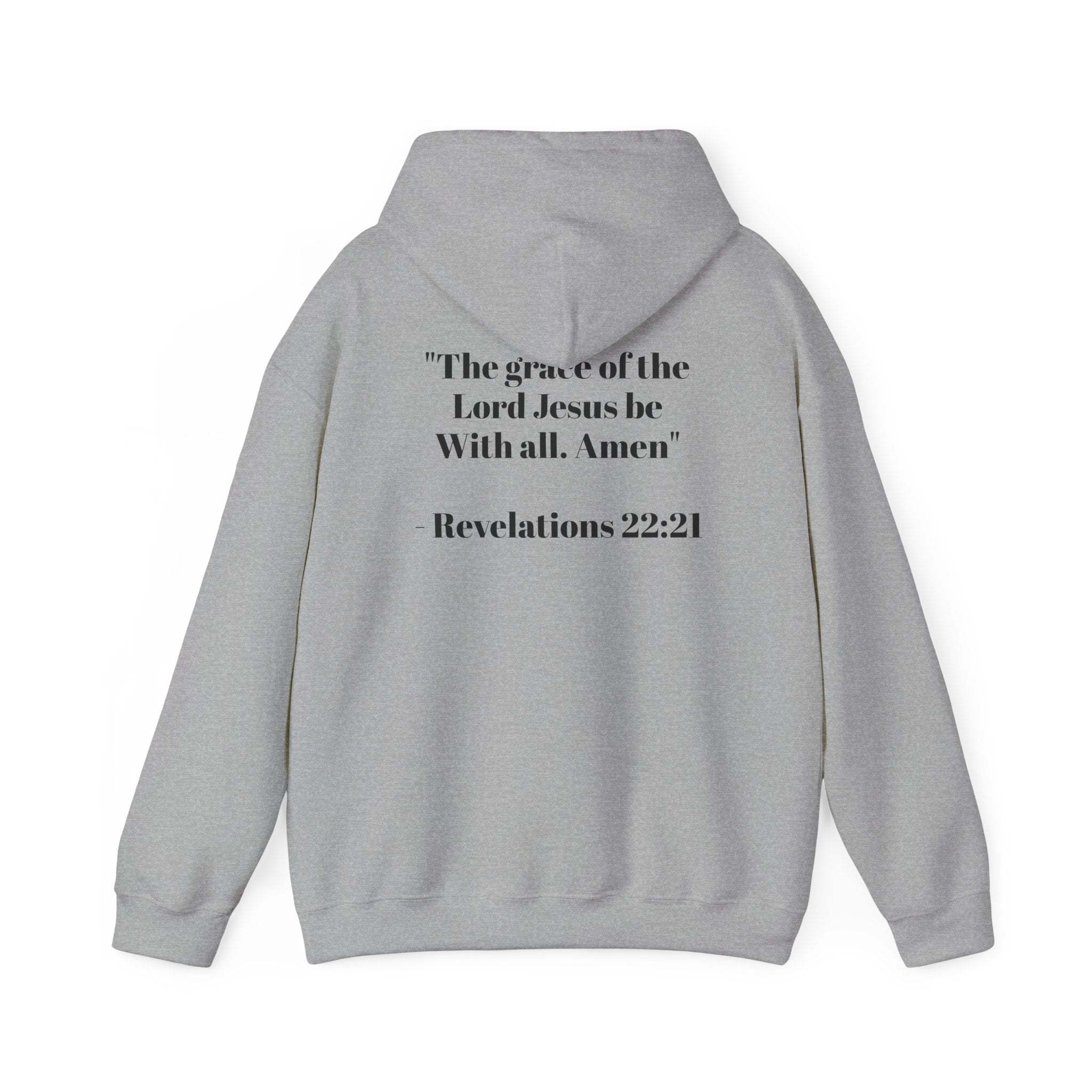 Born Again Hoodie — Revelation 22:21