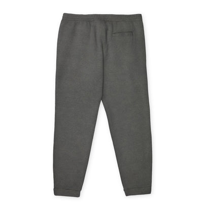 Grey Fleece Joggers — Minimal 'More Again Apparel' Logo Sweatpants