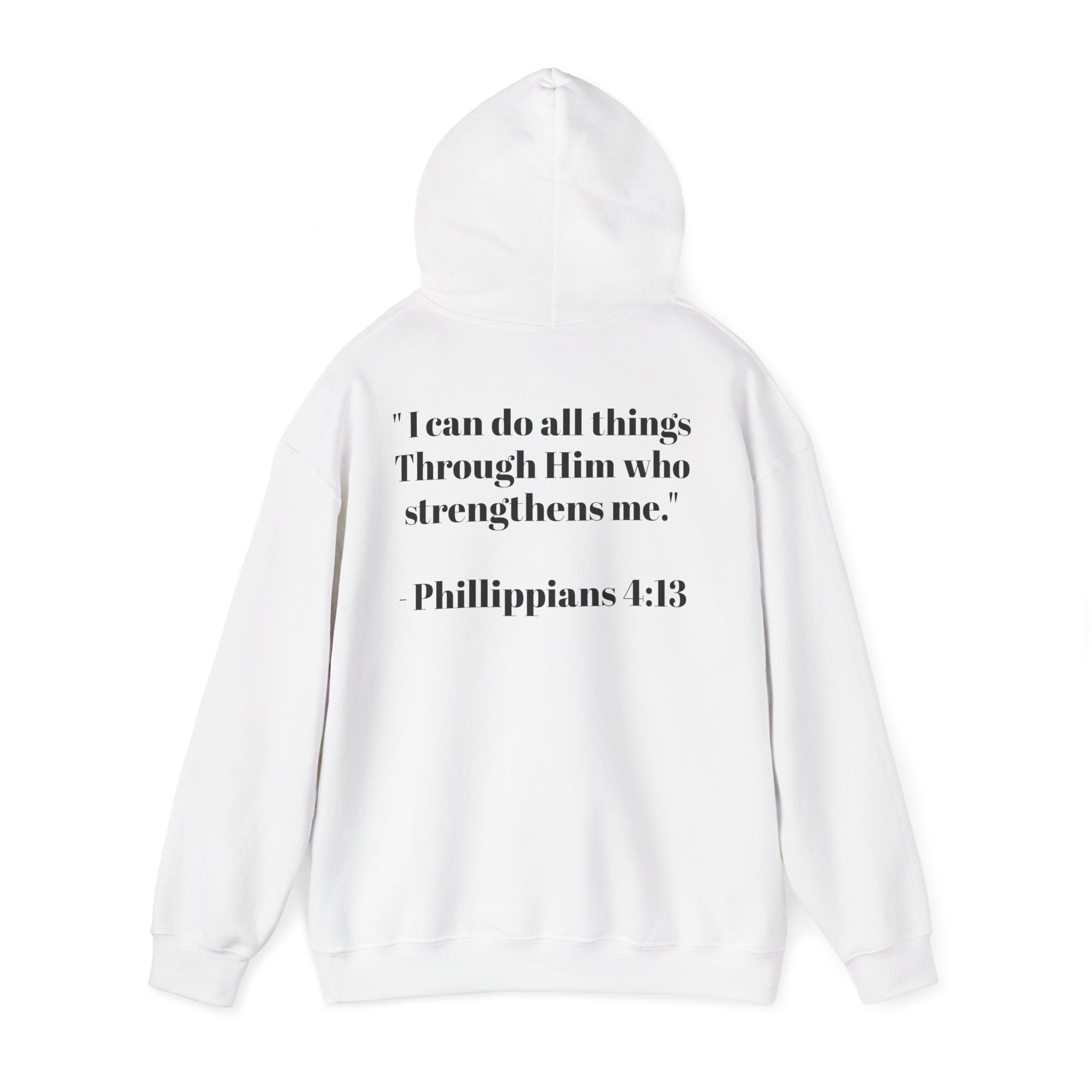 Born Again Hoodie –Philippians 4:13