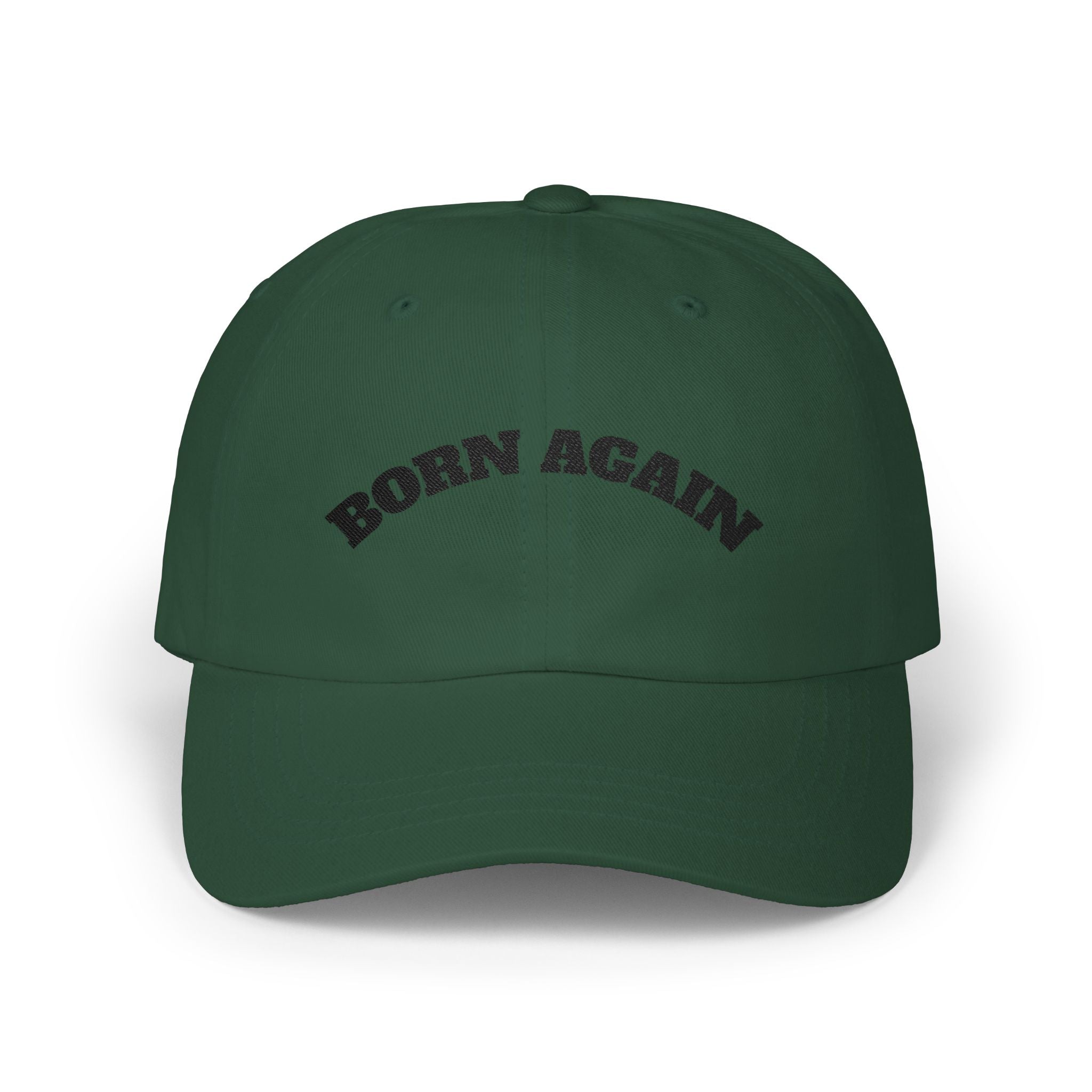 Born AgainnCap — "Born Again" Embroidered
