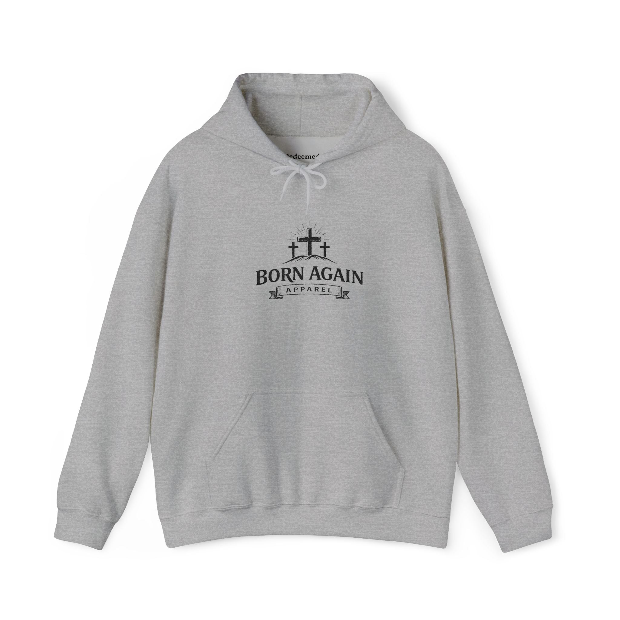 Born Again Apparel logo- heavy sweatshirt