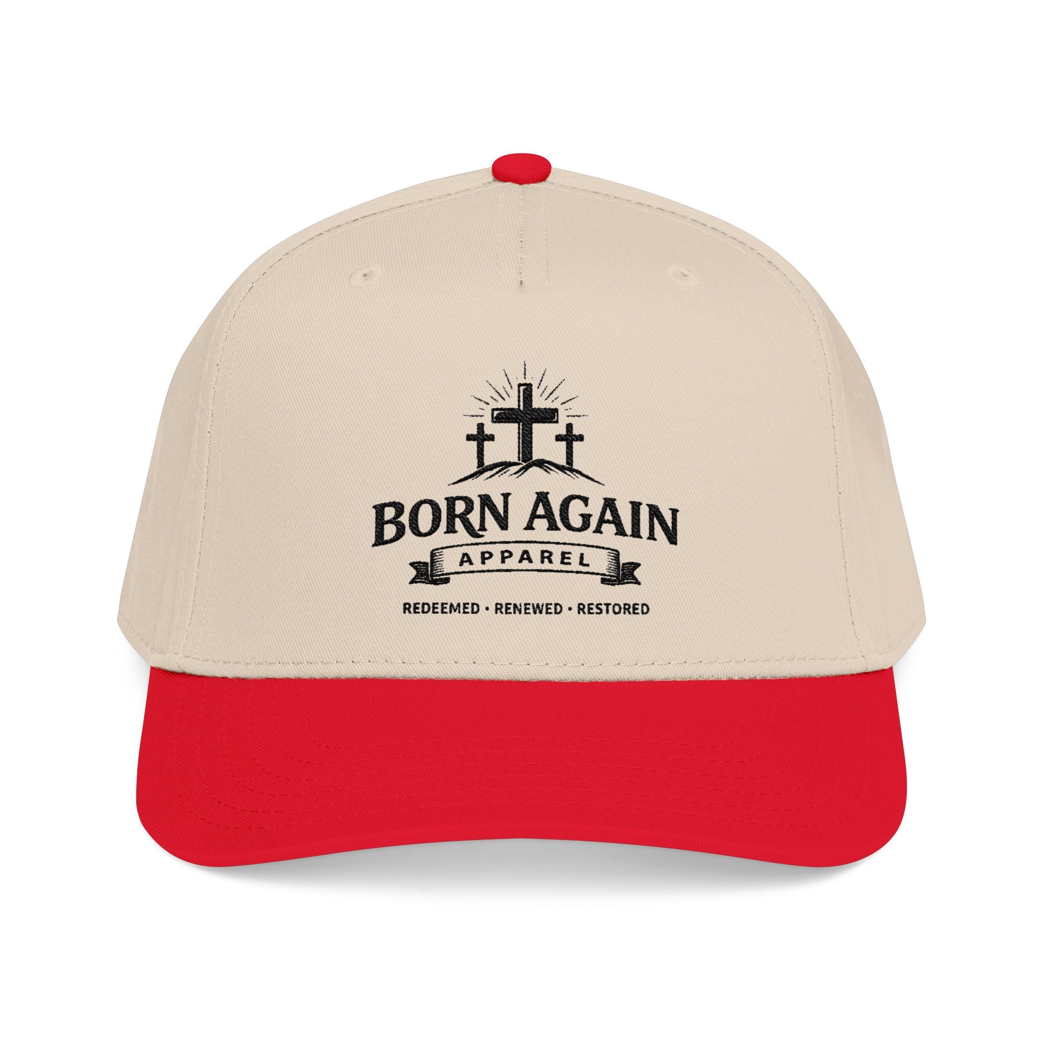 Born Again Embroidered Baseball Cap