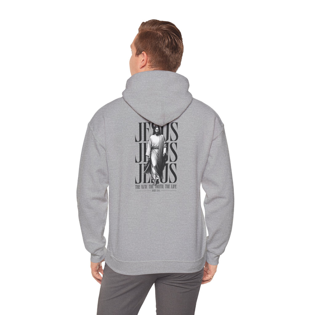 Born Again Hoodie — Jesus Graphic Pullover