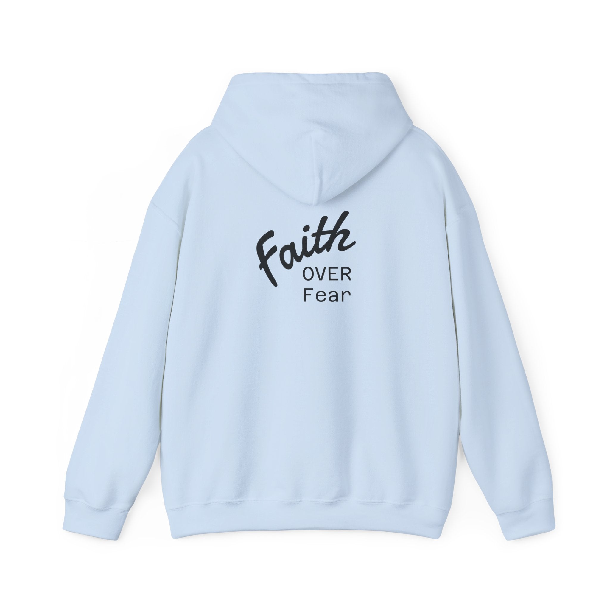 Born Again Hoodie – "Faith Over Fear"