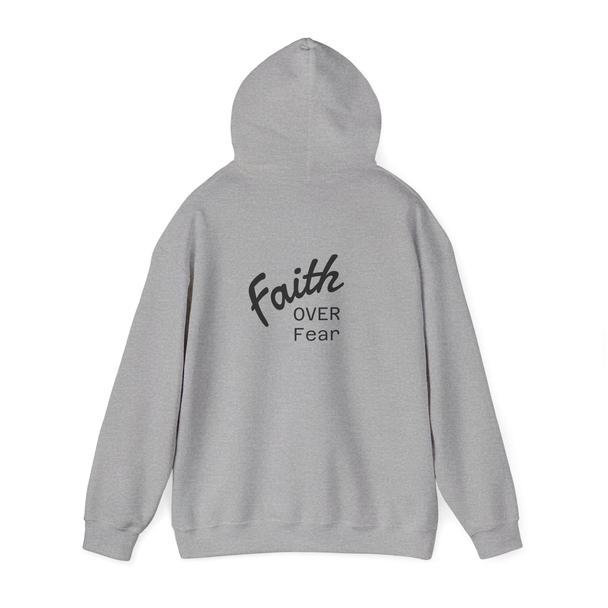 Born Again Hoodie – "Faith Over Fear"