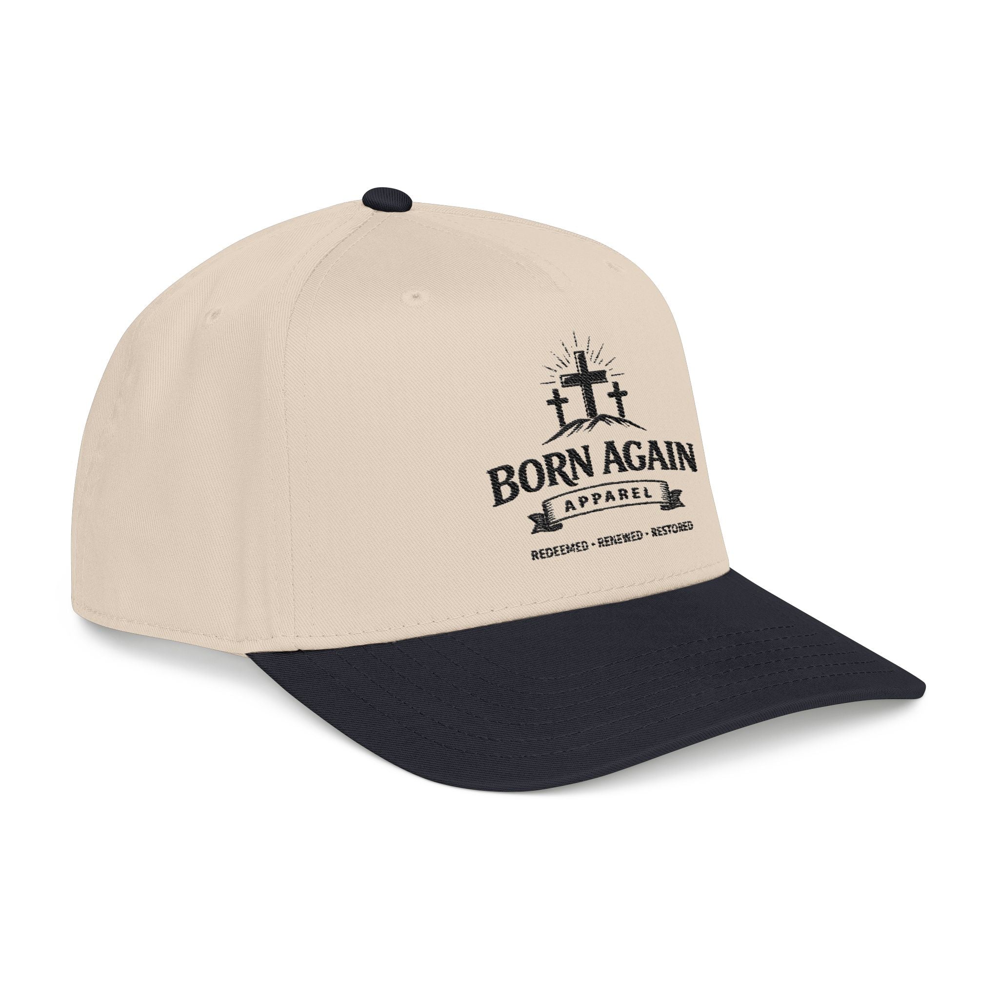 Born Again Embroidered Baseball Cap