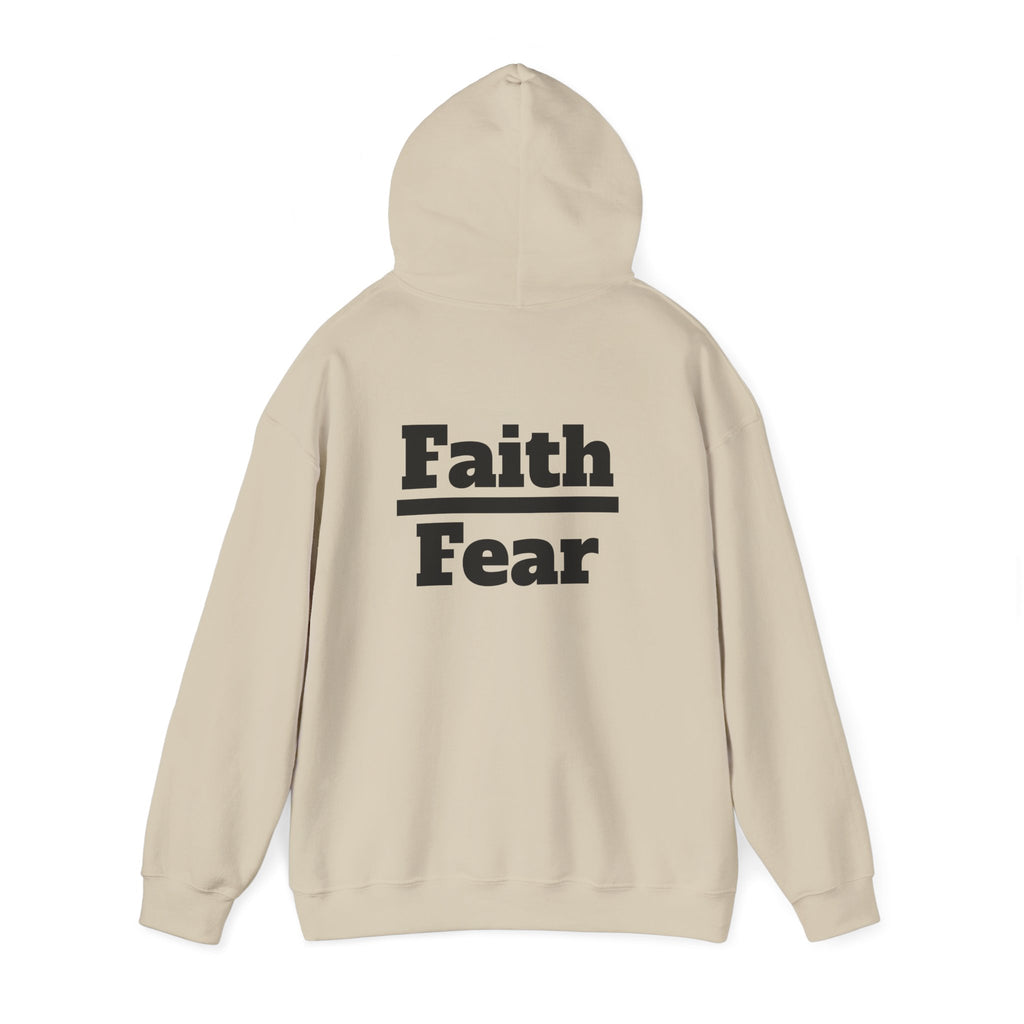 Born Again Hoodie — 'Faith Over Fear'