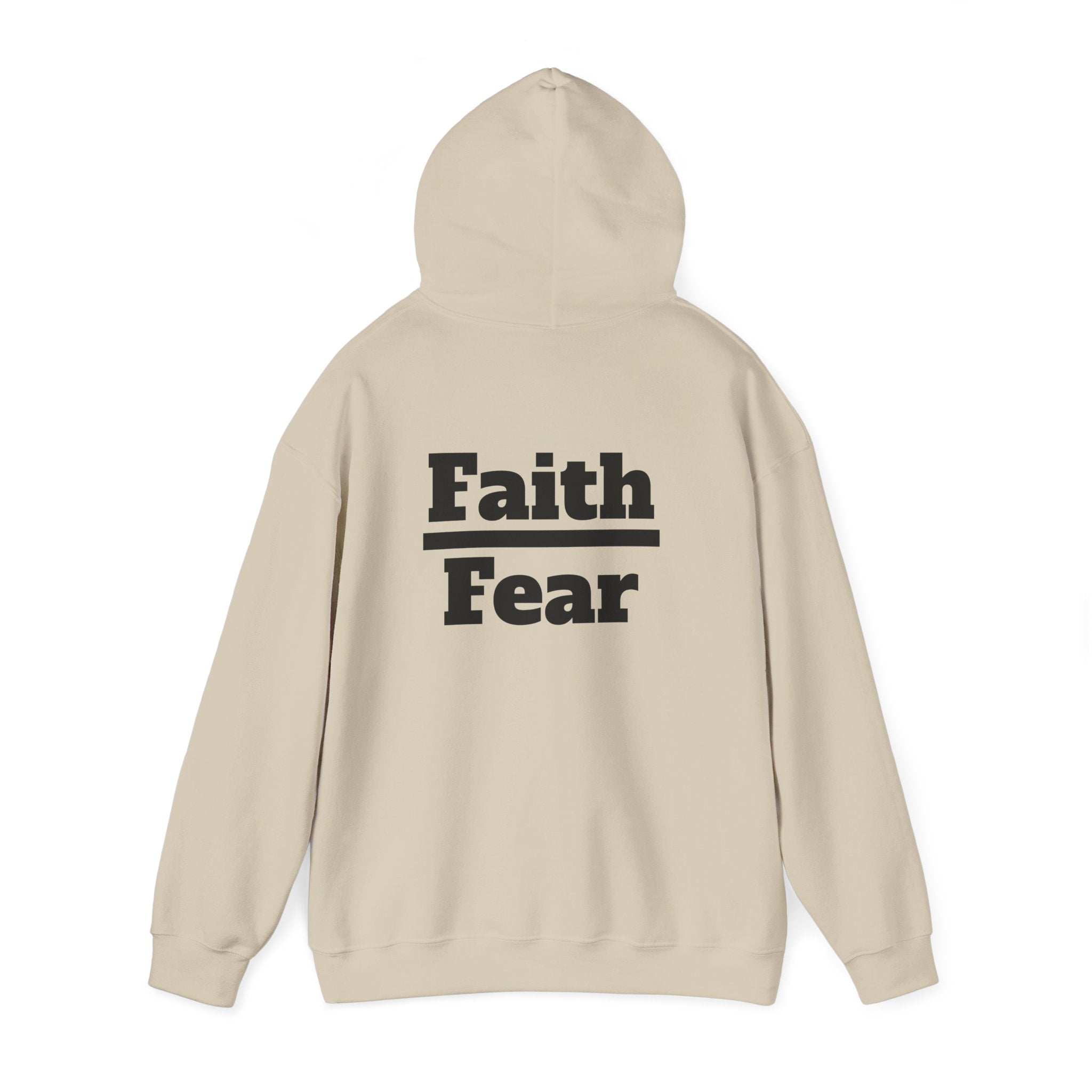Born Again Hoodie — 'Faith Over Fear'