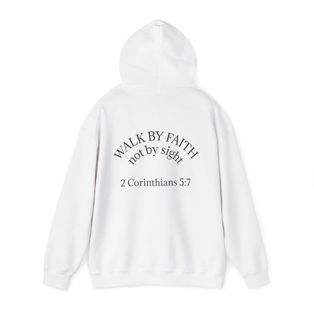 Born Again Hoodie — 2 Corinthians 5:7