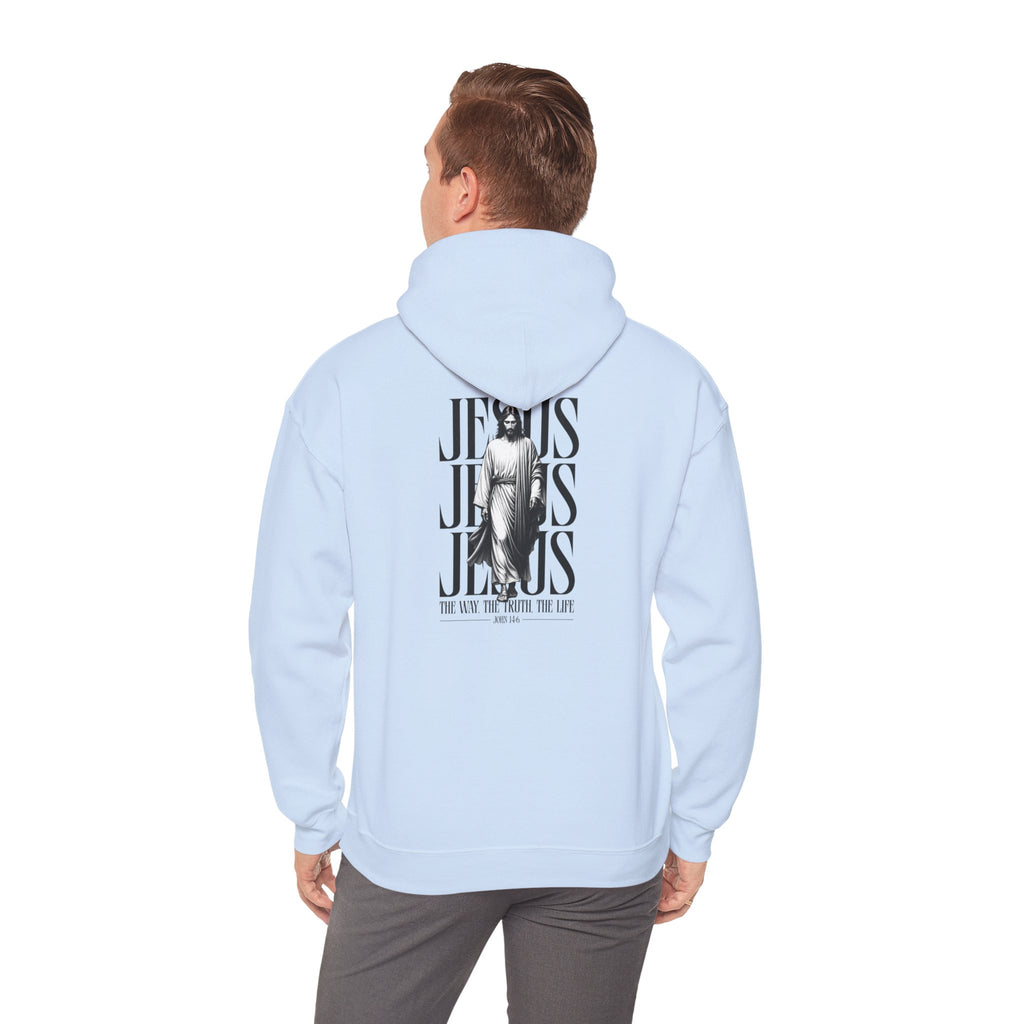 Born Again Hoodie — Jesus Graphic Pullover